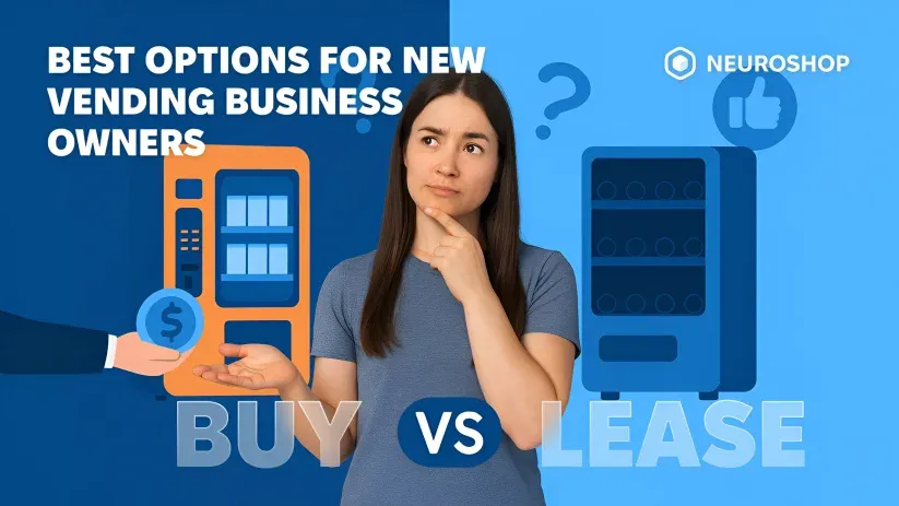 Starting a vending business? Discover whether buying or leasing machines is the smarter move for your budget, growth, and long-term success. Compare costs, flexibility, and risks.