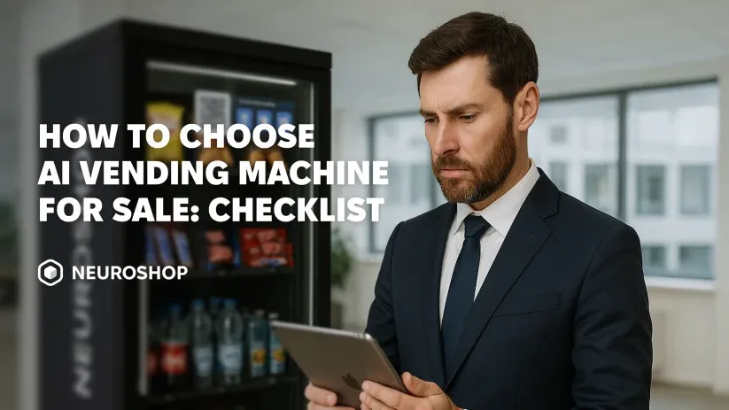 Ai vending machine checklist