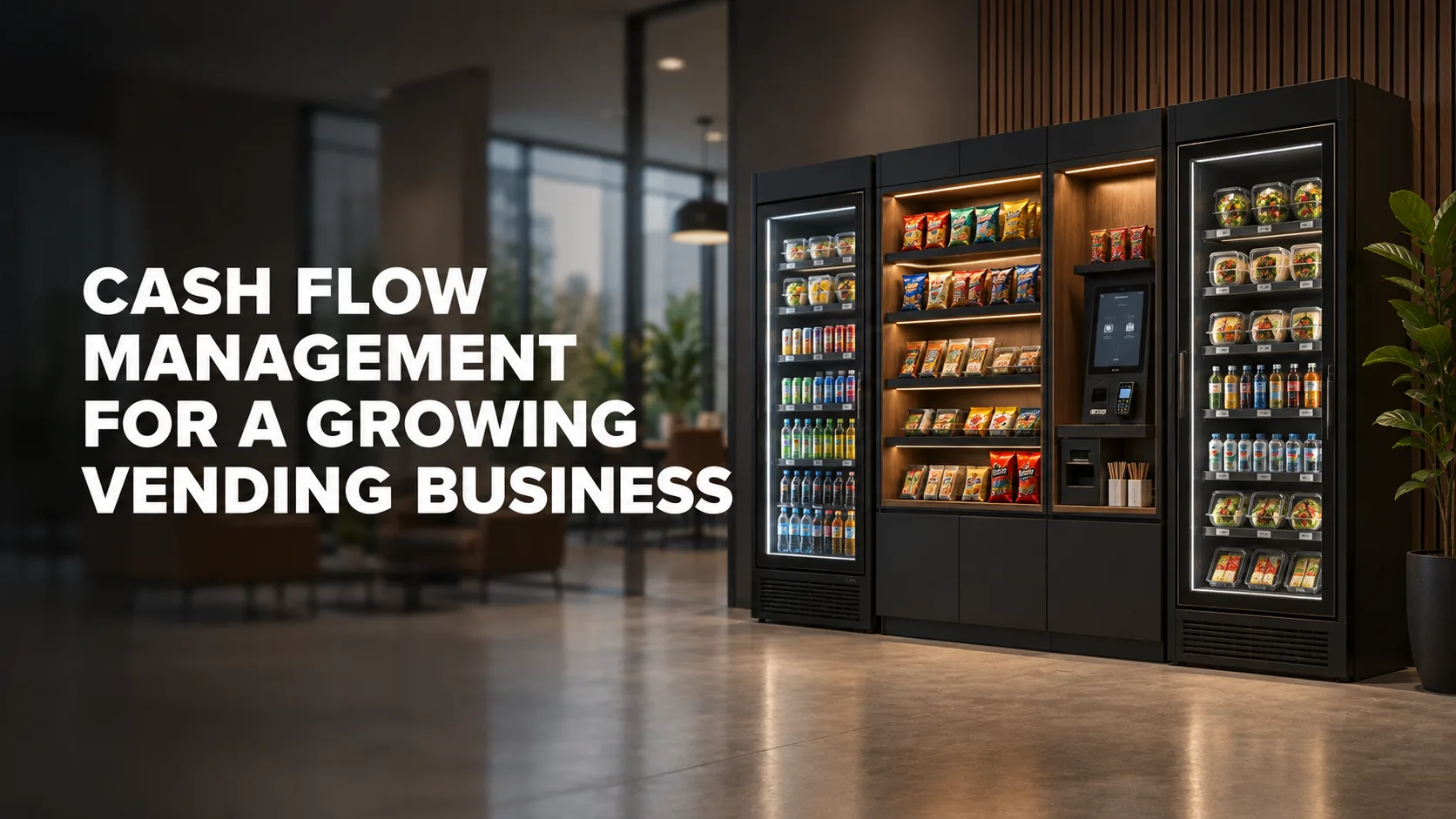 Cash flow management for a growing vending business