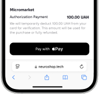 Mobile with payment app