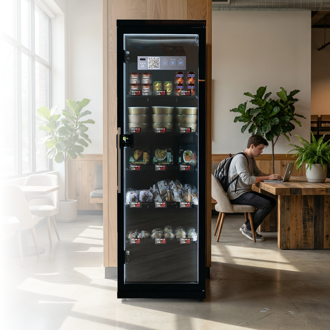 Fridge in school area