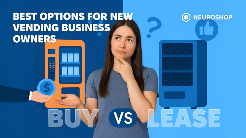 Starting a vending business? Discover whether buying or leasing machines is the smarter move for your budget, growth, and long-term success. Compare costs, flexibility, and risks.