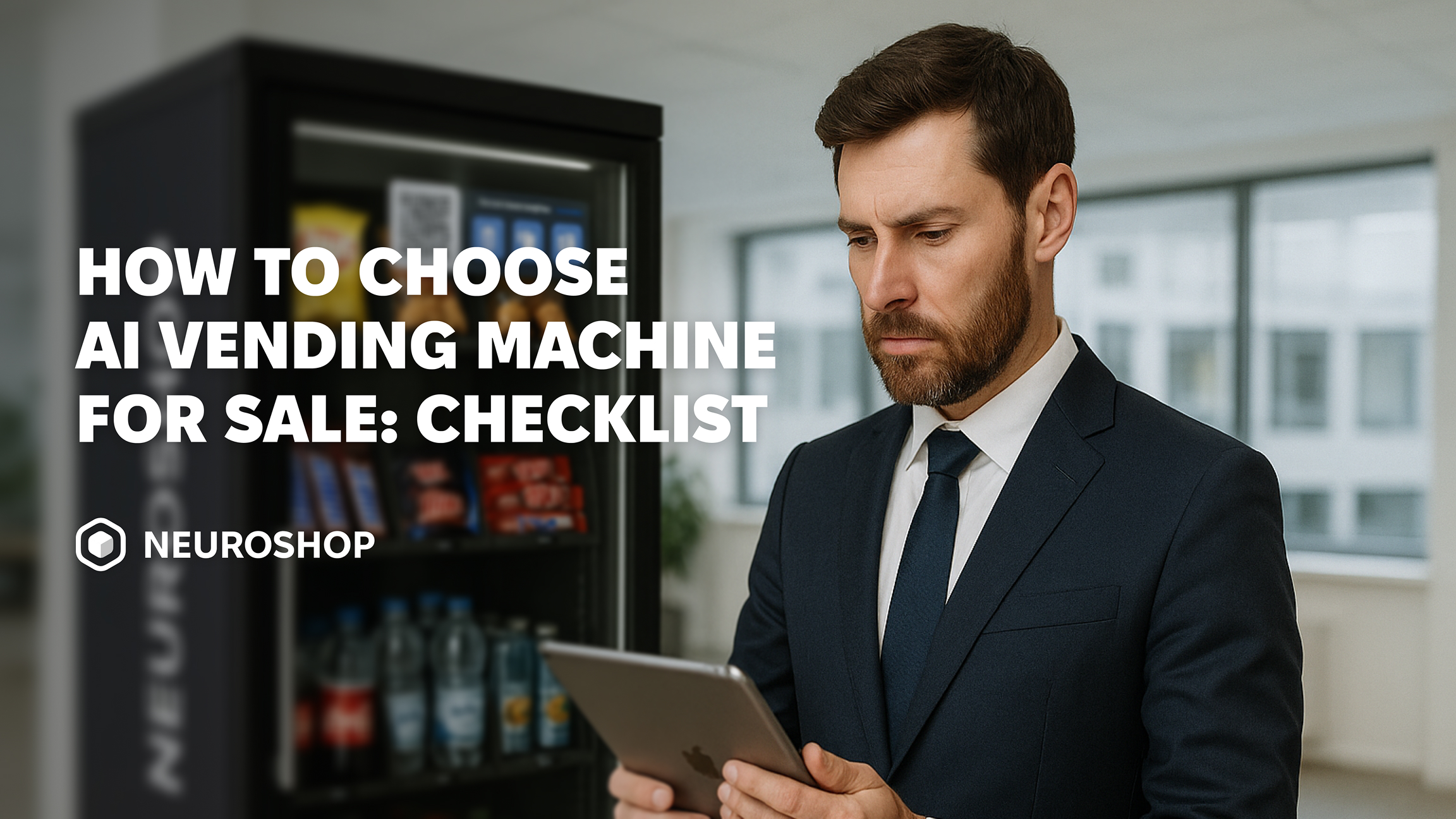 Ai vending machine checklist