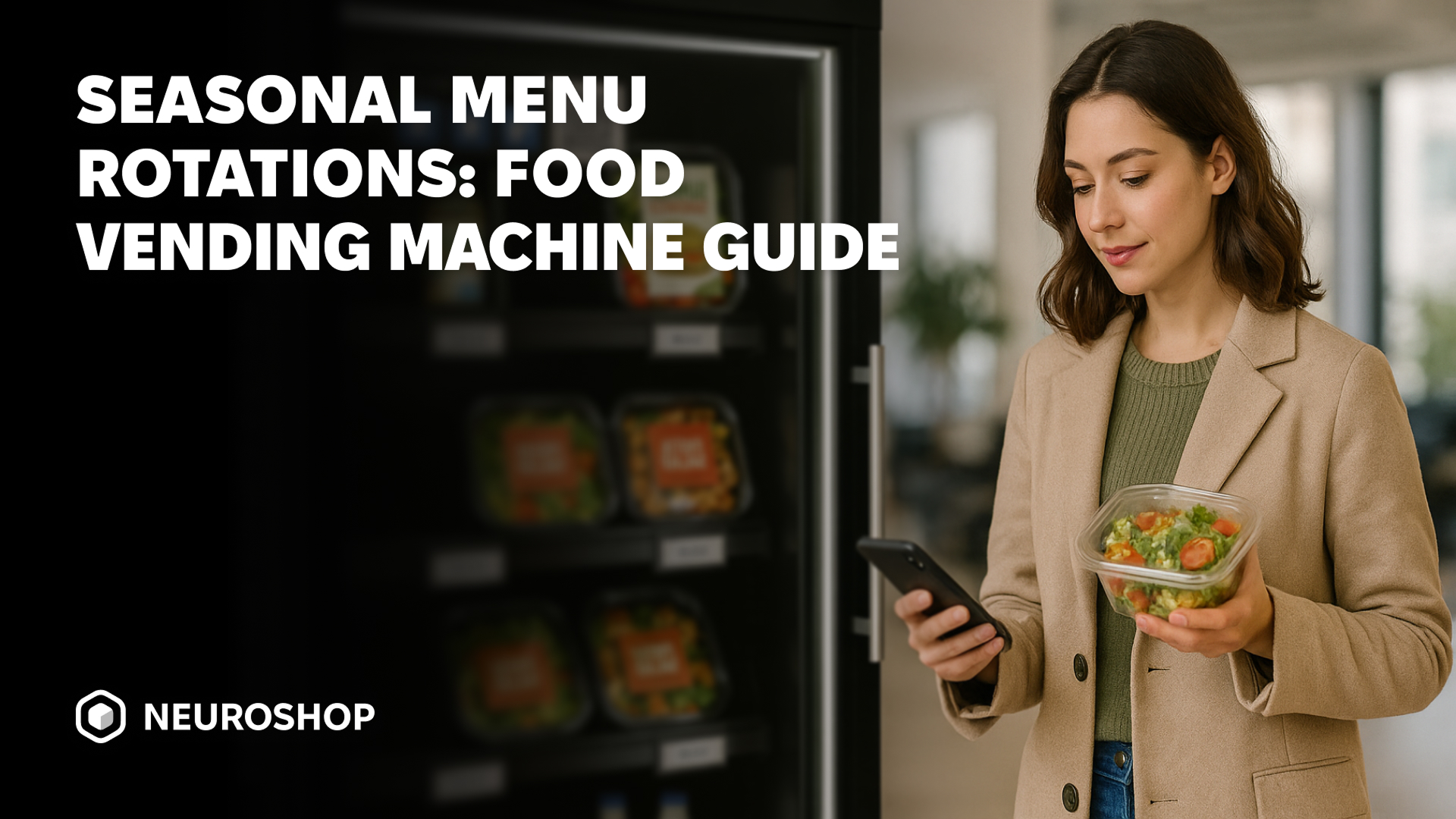 Seasonal menu rotations vending machines